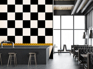 SCACCO - Check washable wallpaper _ creativespace - Wallpaper by Creative Space