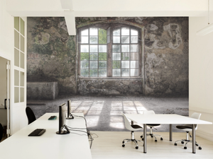 SUN - Washable trompe l'oeil wallpaper _ creativespace - Wallpaper by Creative Space