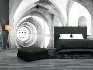 WET - Washable trompe l'oeil wallpaper _ creativespace - Wallpaper by Creative Space