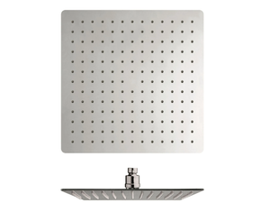 CRIPD005 - Ceiling mounted square overhead shower with anti-lime system - Shower by CRISTINA Rubinetterie