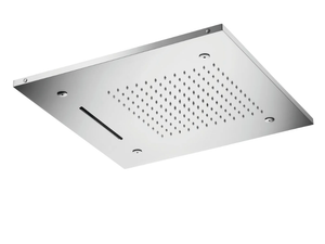 CRIPD380 - Ceiling mounted square waterfall shower - Shower by CRISTINA Rubinetterie