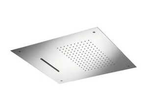 CRIPD381 - Ceiling mounted square waterfall shower - Shower by CRISTINA Rubinetterie