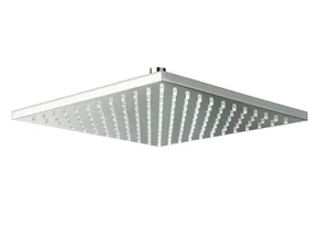 CRIPD557 - Ceiling mounted square overhead shower with anti-lime system - Shower by CRISTINA Rubinetterie