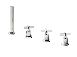 CROSS ROAD CRICR122 - Bathtub set with hand shower - Tap by CRISTINA Rubinetterie