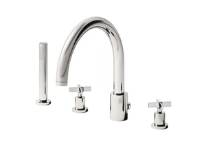 CROSS ROAD CRICR124 - Bathtub set with hand shower - Tap by CRISTINA Rubinetterie