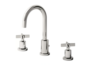 CROSS ROAD CRICR205 - 3 hole countertop washbasin mixer - Tap by CRISTINA Rubinetterie