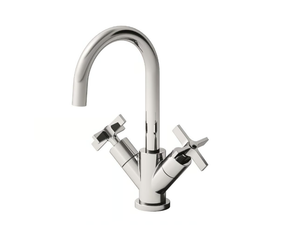 CROSS ROAD CRICR226 - Countertop 1 hole washbasin mixer - Tap by CRISTINA Rubinetterie