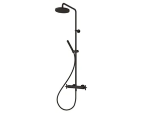 CROSS ROAD CRICR486 - Thermostatic shower mixer with overhead shower - Shower by CRISTINA Rubinetterie
