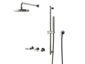 EAST SIDE CRIES161 - Wall-mounted shower panel with hand shower _ CRISTINA Rubinetterie