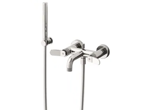 EAST SIDE CRIES180 - Wall-mounted bathtub mixer with hand shower - Tap by CRISTINA Rubinetterie