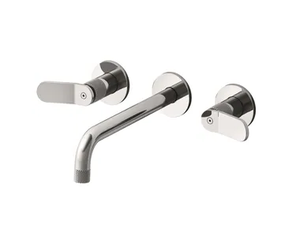 EAST SIDE CRIES243 - 3 hole wall-mounted washbasin mixer - Tap by CRISTINA Rubinetterie