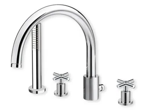 EXCLUSIVE CRIEV124 - Bathtub mixer with hand shower - Tap by CRISTINA Rubinetterie