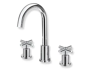 EXCLUSIVE CRIEV207 - 3 hole bridge mixer - Tap by CRISTINA Rubinetterie