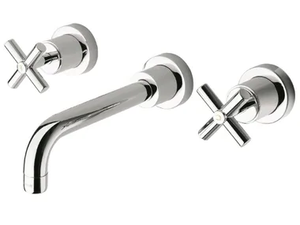 EXCLUSIVE CRIEV241 - 3 hole washbasin mixer with individual rosettes - Tap by CRISTINA Rubinetterie