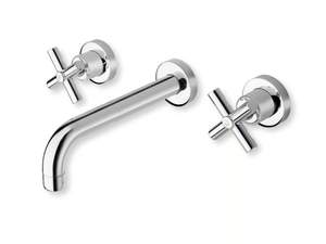EXCLUSIVE CRIEV242 - 3 hole washbasin mixer with individual rosettes - Tap by CRISTINA Rubinetterie