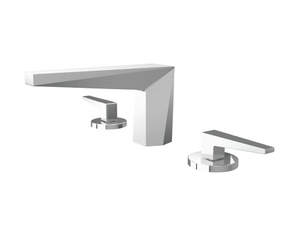 FRACTAL CRIFT205 - 3 hole countertop washbasin mixer - Tap by CRISTINA Rubinetterie