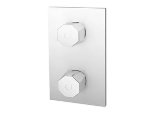 FRACTAL CRIFT751/CRIFT752/CRIFT753 - 2 hole Recessed wall-mounted shower mixer - Shower by CRISTINA Rubinetterie
