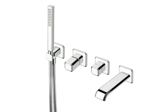 ITALY CRIIT102 - Wall-mounted bathtub set with hand shower - Tap by CRISTINA Rubinetterie