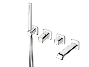 ITALY CRIIT103 - Wall-mounted bathtub set with hand shower - Tap by CRISTINA Rubinetterie