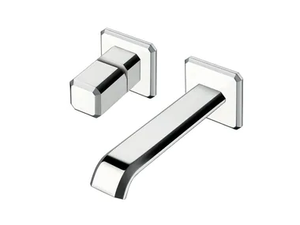 ITALY CRIIT257 - 2 hole wall-mounted single handle washbasin mixer - Tap by CRISTINA Rubinetterie
