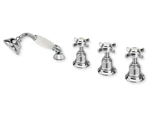 Londra CRILD122 - deck mounted bath mixer - Tap by CRISTINA Rubinetterie