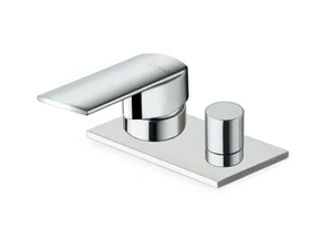 PROFILO CRIPF129 - Deck mounted single handle bathtub tap with diverter - Tap by CRISTINA Rubinetterie