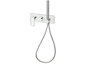 PROFILO CRIPF602 - Single handle bathtub mixer with hand shower - Tap by CRISTINA Rubinetterie