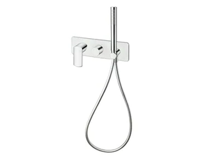 PROFILO CRIPF603 - Single handle bathtub mixer with hand shower - Tap by CRISTINA Rubinetterie