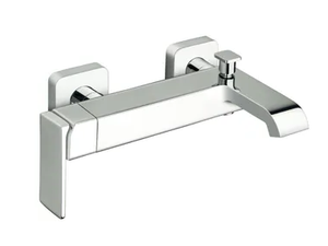 QUADRI S CRIQS107 - Wall-mounted single handle bathtub mixer with diverter - Tap by CRISTINA Rubinetterie
