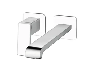 QUADRI S CRIQS259 - 2 hole wall-mounted washbasin mixer - Tap by CRISTINA Rubinetterie