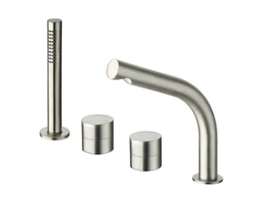 SX CRISX124 - Deck mounted Recessed bathtub tap with hand shower - Tap by CRISTINA Rubinetterie