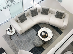 CAPETOWN - 3 seater curved sofa - Sofa by CTS SALOTTI
