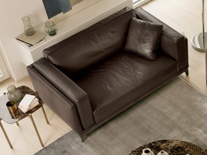 TIME - 2 seater leather sofa - Sofa by CTS SALOTTI