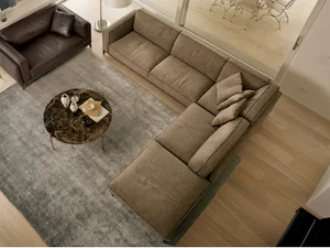 TIME - Corner sectional fabric sofa - Sofa by CTS SALOTTI