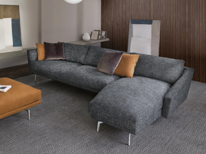 URBAN - Sectional fabric sofa with chaise longue - Sofa by CTS SALOTTI