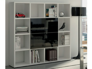 DORIA CUBE - Modular office shelving - Cabinet by CUF Milano