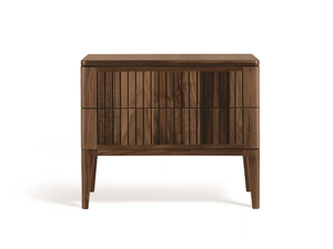ELEVA M-126 - Rectangular solid wood bedside table - Side table by Dale Italia