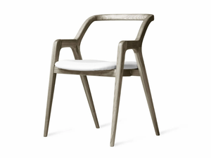 IN BREVE C-642 - Solid wood chair with armrests - Chair by Dale Italia