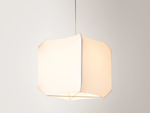 BALI - Bamboo fibre pendant lamp - Ceiling lamp by Danese Milano
