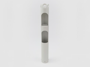 KERGUELEN - Powder coated aluminium and iron coat rack / umbrella stand - Accessories by Danese Milano