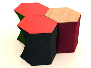 PETRONIO - Stool / coffee table - Coffee table by Danese Milano