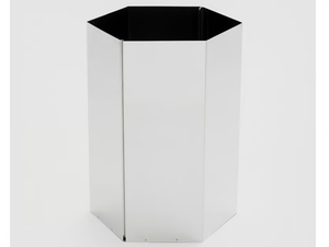 SICILIA - Stainless steel waste paper bin - Accessories by Danese Milano