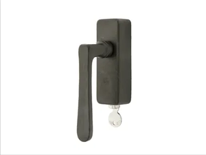 PHL DKS - Iron window handle with lock - Finishes accessories by Dauby