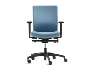 @JUST EVO AJ 4846 - Swivel office chair with medium high, upholstered backrest - Office Chair by Dauphin