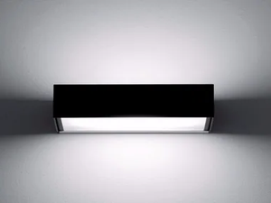 DUET - LED glass and metal wall lamp - Wall lamp by DAVIDE GROPPI