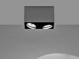 PUNTO 2PL - Adjustable metal ceiling lamp - Ceiling lamp by DAVIDE GROPPI