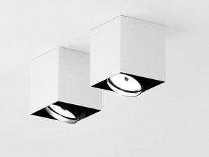 PUNTO PL - Adjustable metal ceiling lamp - Ceiling lamp by DAVIDE GROPPI