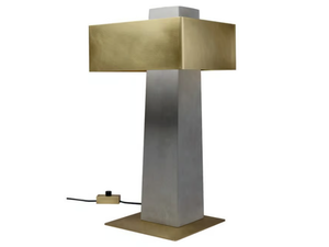IOTA - LED steel and concrete table lamp - Table lamp by DCWéditions