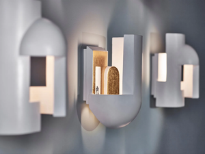 SOUL STORY 1 - LED plaster wall lamp - Wall lamp by DCWéditions