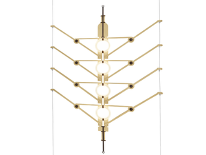 VVV - LED Anodized aluminium pendant lamp - Ceiling lamp by DCWéditions